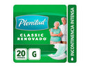 Pañales Plenitud Classic Renovado Talla G Paquete 20un