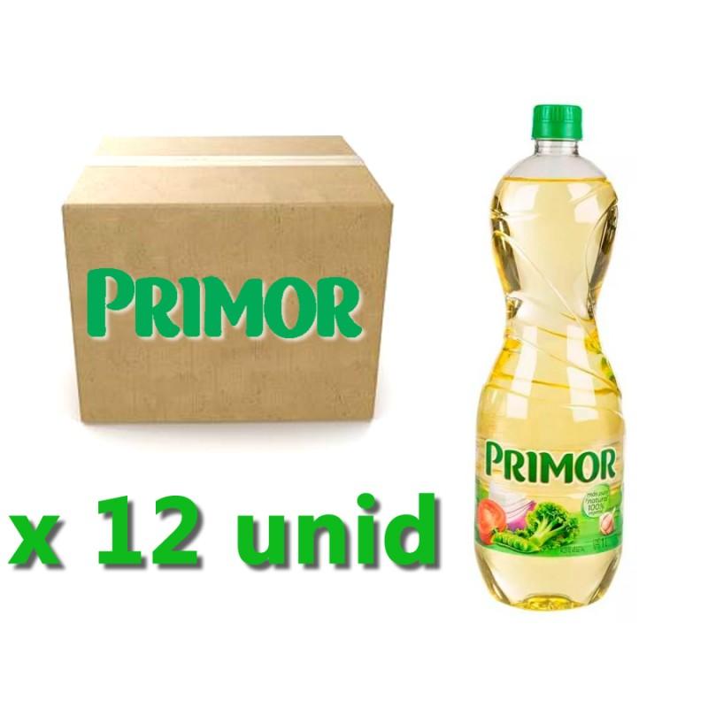 Aceite Vegetal PRIMOR Botella 900ml Caja 12un