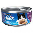 Comida para Gatos Felix Paté Pavo y Menudencia Lata 156g