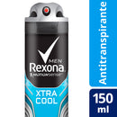 Desodorante en Aerosol para Hombre Rexona Xtra Cool Frasco 150ml