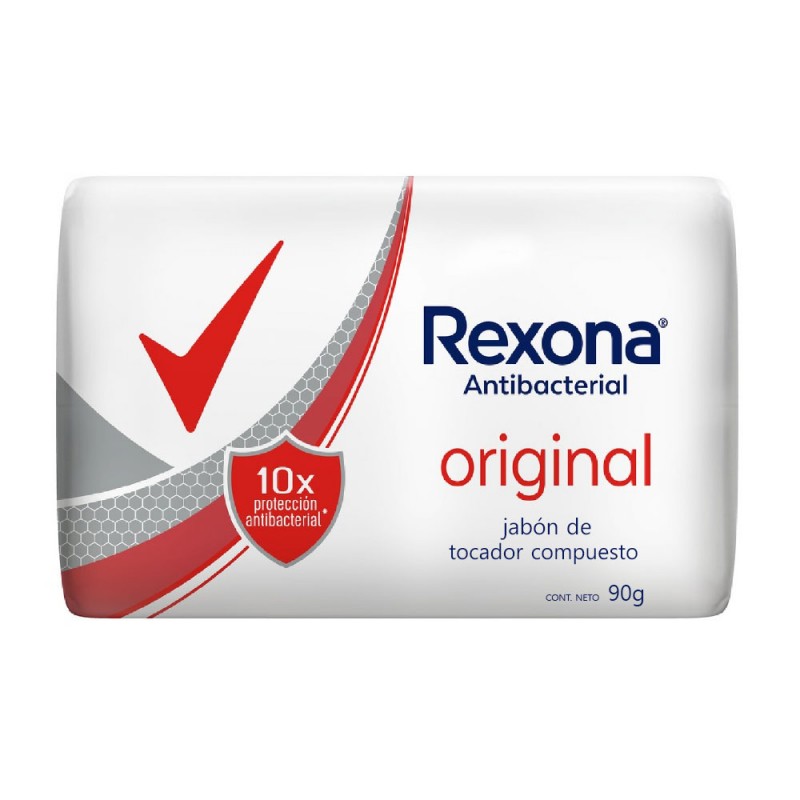 Jabón Antibacterial Rexona Original Avena 90g