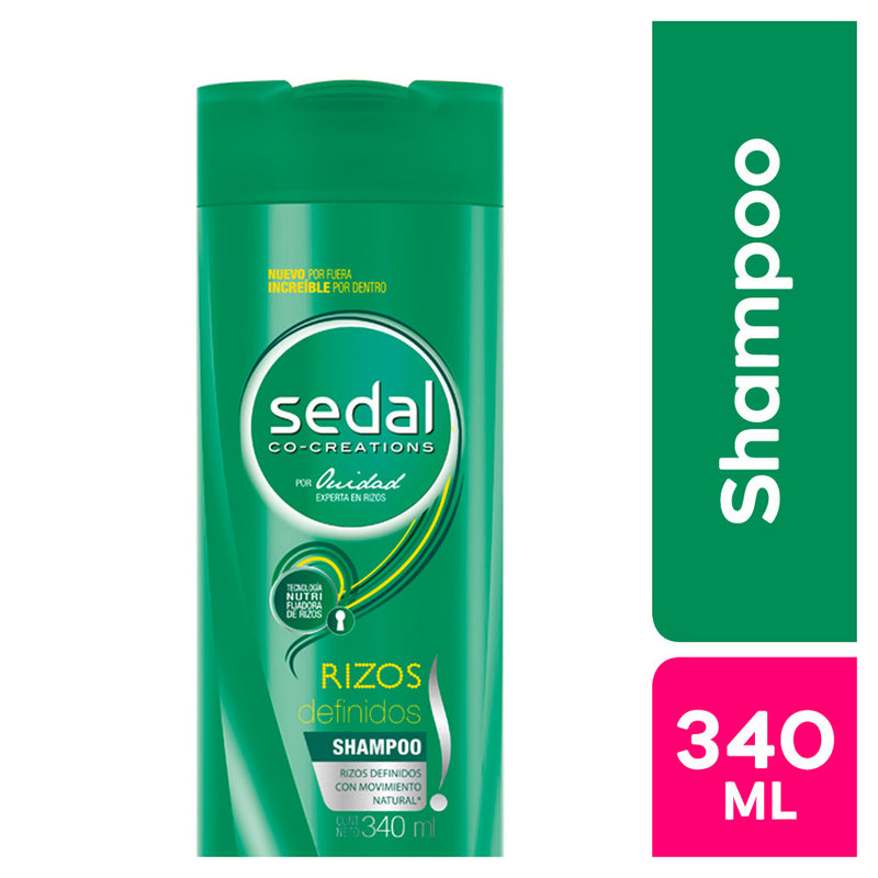 Shampoo Sedal Rizos Definidos Frasco 340ml