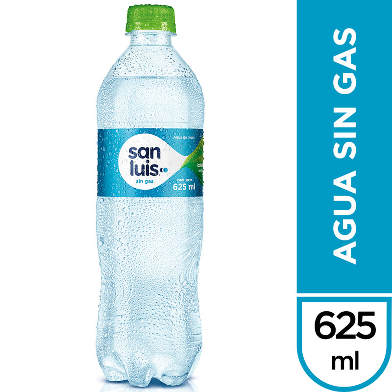 Agua Mineral San Luis Sin Gas Botella 625ml