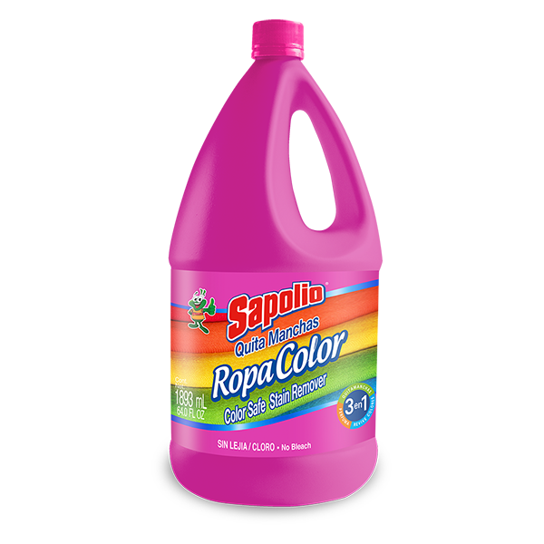 Sapolio Quitamanchas Ropa Color Frasco 1893mL