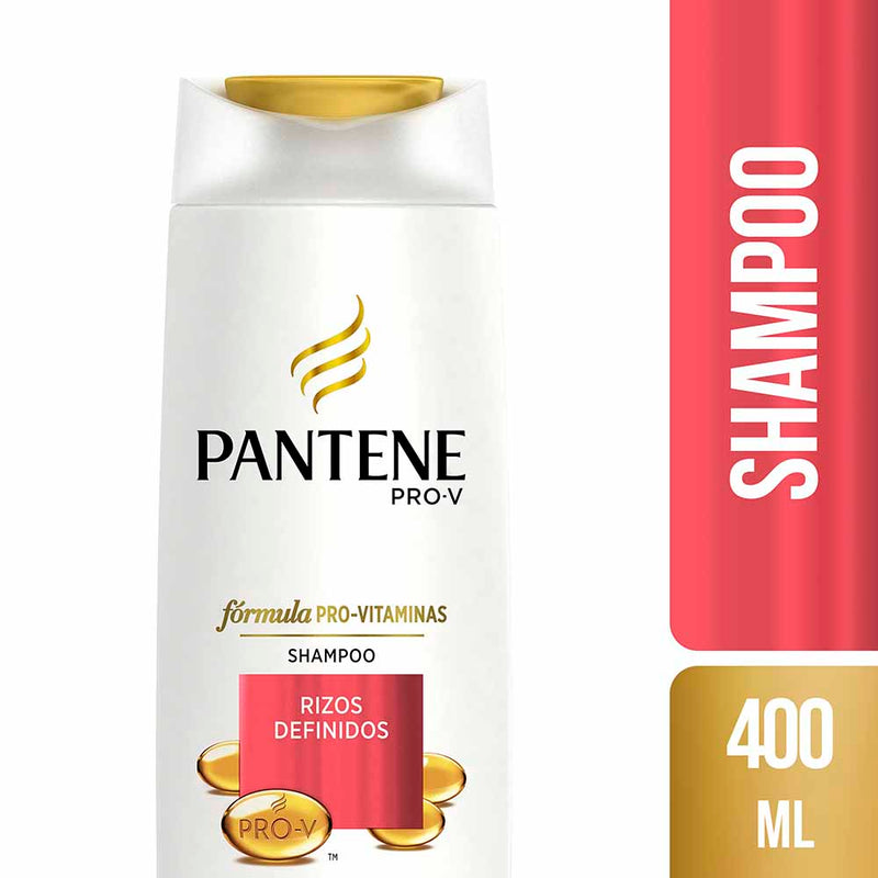 Shampoo Pantene Rizos Definidos Frasco 400ml