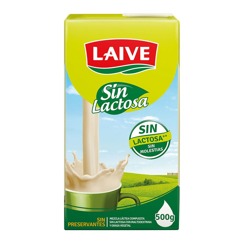 Evaporada Laive Sin Lactosa Caja 500g