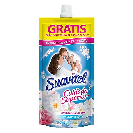 Suavizante de Ropa Suavitel Fresca Primavera Doypack 430ml