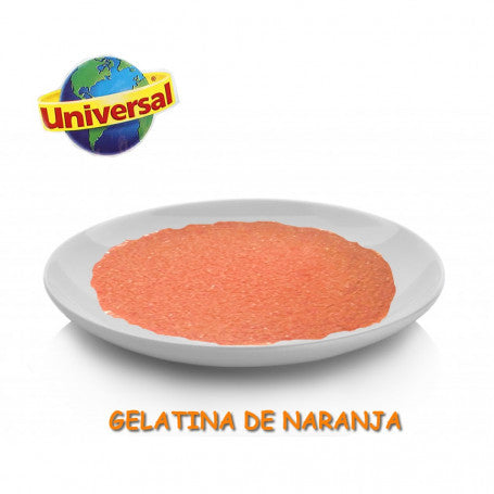 Gelatina Universal a Granel Sabor a Naranja Bolsa 250g