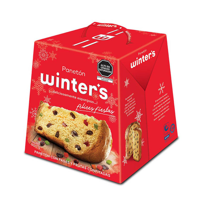 Panetón Winter´s Caja 900g